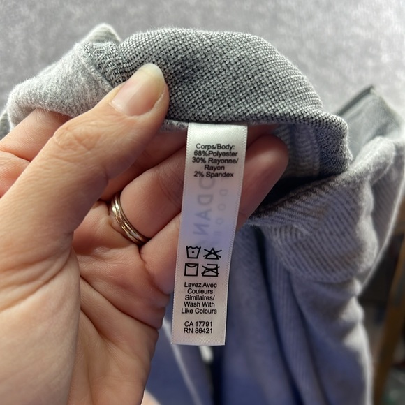 Kyodan Outdoor Long Sleeve Sweater Sweatshirt Gray Womens Size XL - Picture 9 of 10